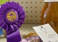 Grand Champion honey at the Fillmore County Fair. (All photos by Renee Bergstrom)