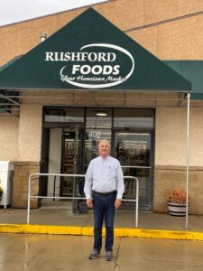 Jim Hoiness, son of Norsland founders Merlin and Zola Hoiness, says that the business started with lefse making classes from his parents home in Harmony. 