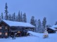 Yes, Christmas cards do exist in real life! Snowy view of the Christmas Market held on campus in Rauland, Norway.