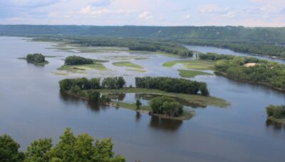 upper mississippi river backwaters photo