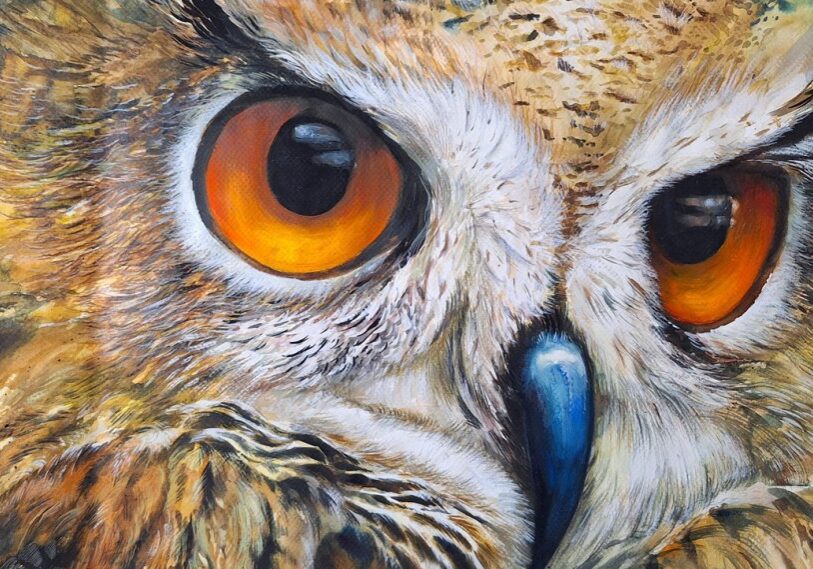 1 TAIWAN 3 This owl entry came from 12 year old Jue-Hsin Huang of Taiwan, Republic of China. (Photos courtesy of International Owl Center)