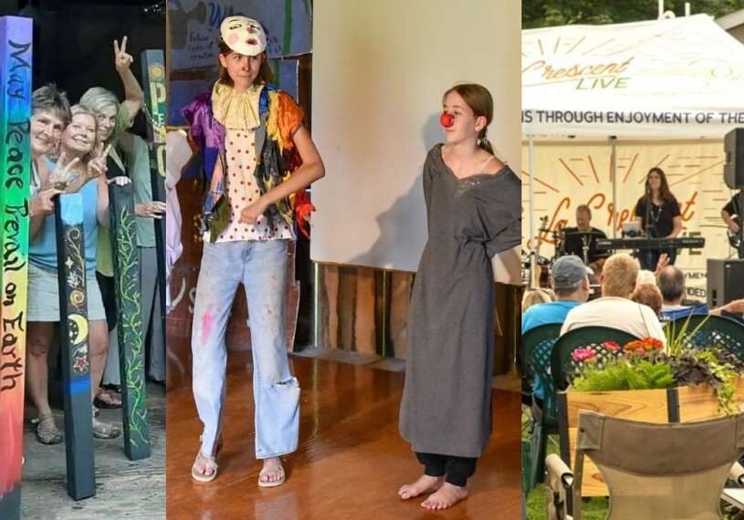 photo montage of arts activities