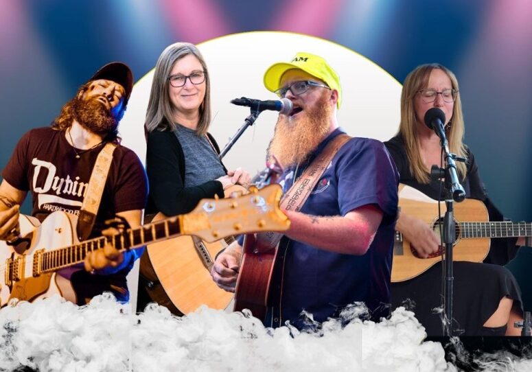 Copy of Songwriter Rounds Show 1 (11 x 11 in) (8 x 4 in) - 1 <span style="font-size: 14px; color: #6c6b6b; ">Clay Fulton, Ann Lowe, Luke Hendrickson, and Sarah Peterson kicked off the 2024 songwriters series at the St. Mane Theatre in Lanesboro. (Submitted photo)</span>