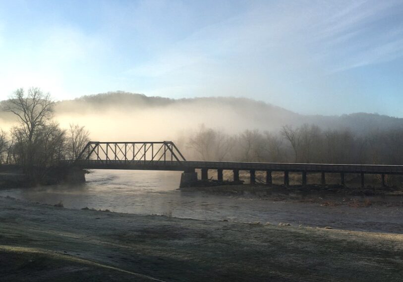 <span style="font-size: 14px; color: #6c6b6b; ">A foggy morning at the confluence of the North and South Branches of the Root River, captured by photographer Renee Bergstrom.</span>