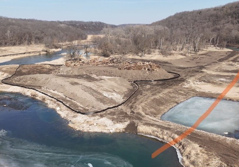 RR restore photo 1 new channel river restoration project