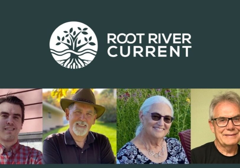 RRC-board-elections-photo root river current logo and pictures of four people